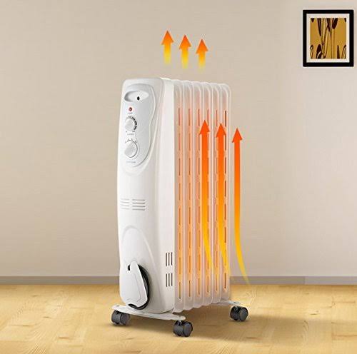 Pelonis HO-0201 Portable Radiator Heater with 3 Heat Settings