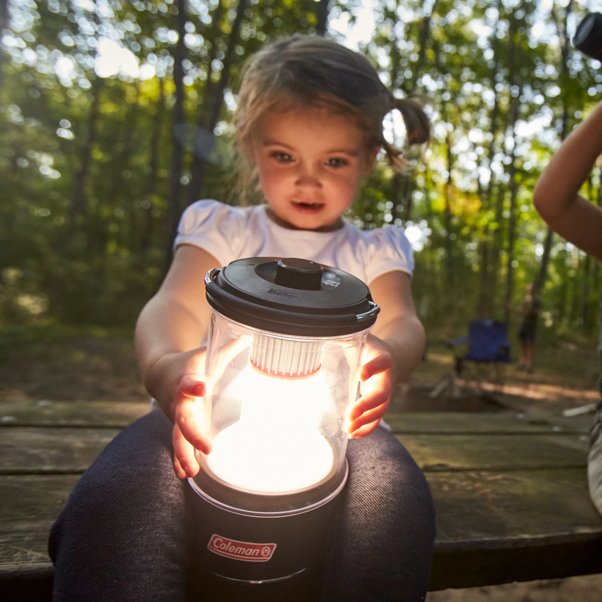 Coleman 800 Lumens LED Outdoor Camping Lantern w/BatteryGuard, Black,2 Pack