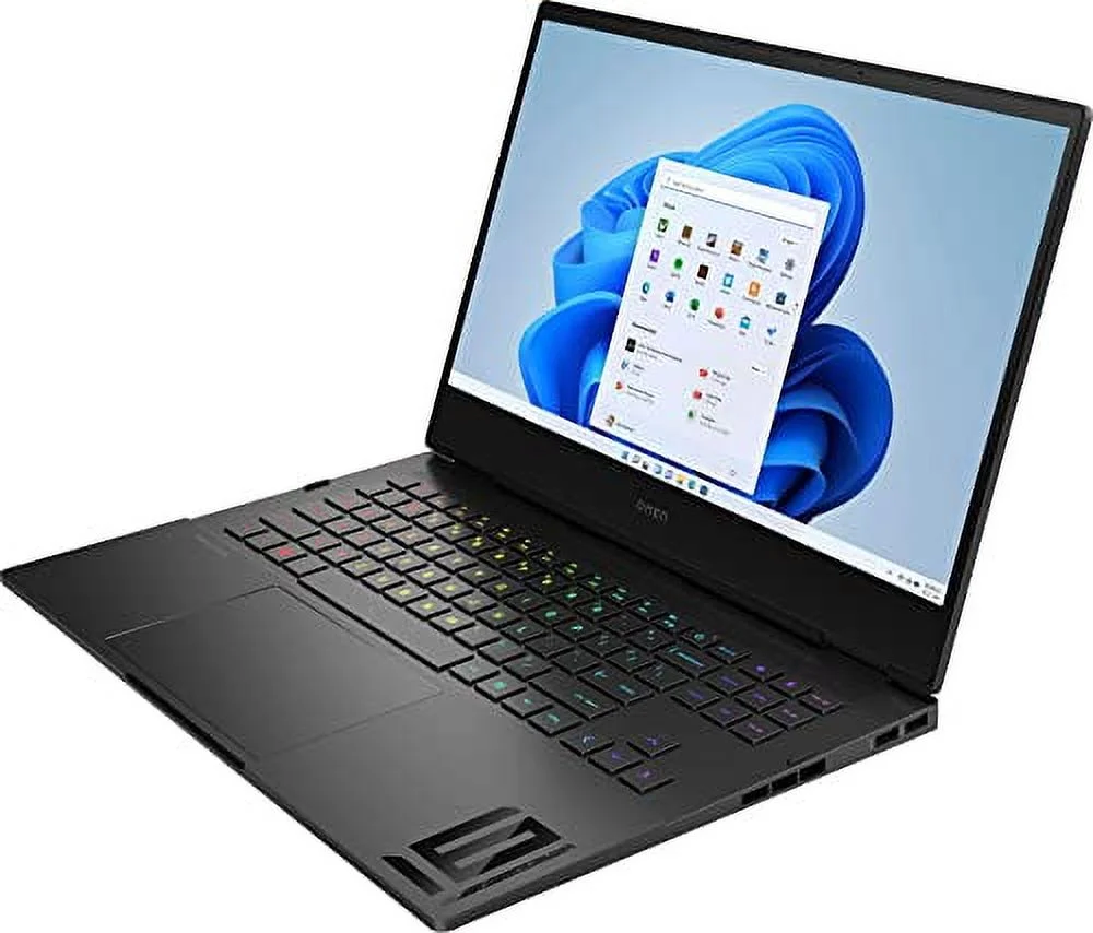 HP Omen 16 2023 Gaming Laptop 16.1" WQHD IPS 165Hz 14-Core Intel i9-12900H 16GB DDR5 1TB SSD NVIDIA GeForce RTX 3060 6GB GDDR6 Thunderbolt 4 Wi-Fi 6E RGB Backlit KB Windows 11 Pro w/ONT 32GB USB