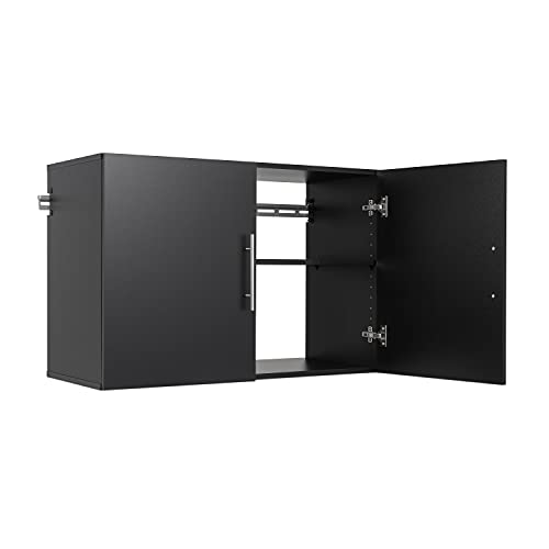 Prepac HangUps Upper Storage Cabinet - Elegant and Spacious Wall Cabinets to Maximize Your Storage, 36" Size, Classic White Finish