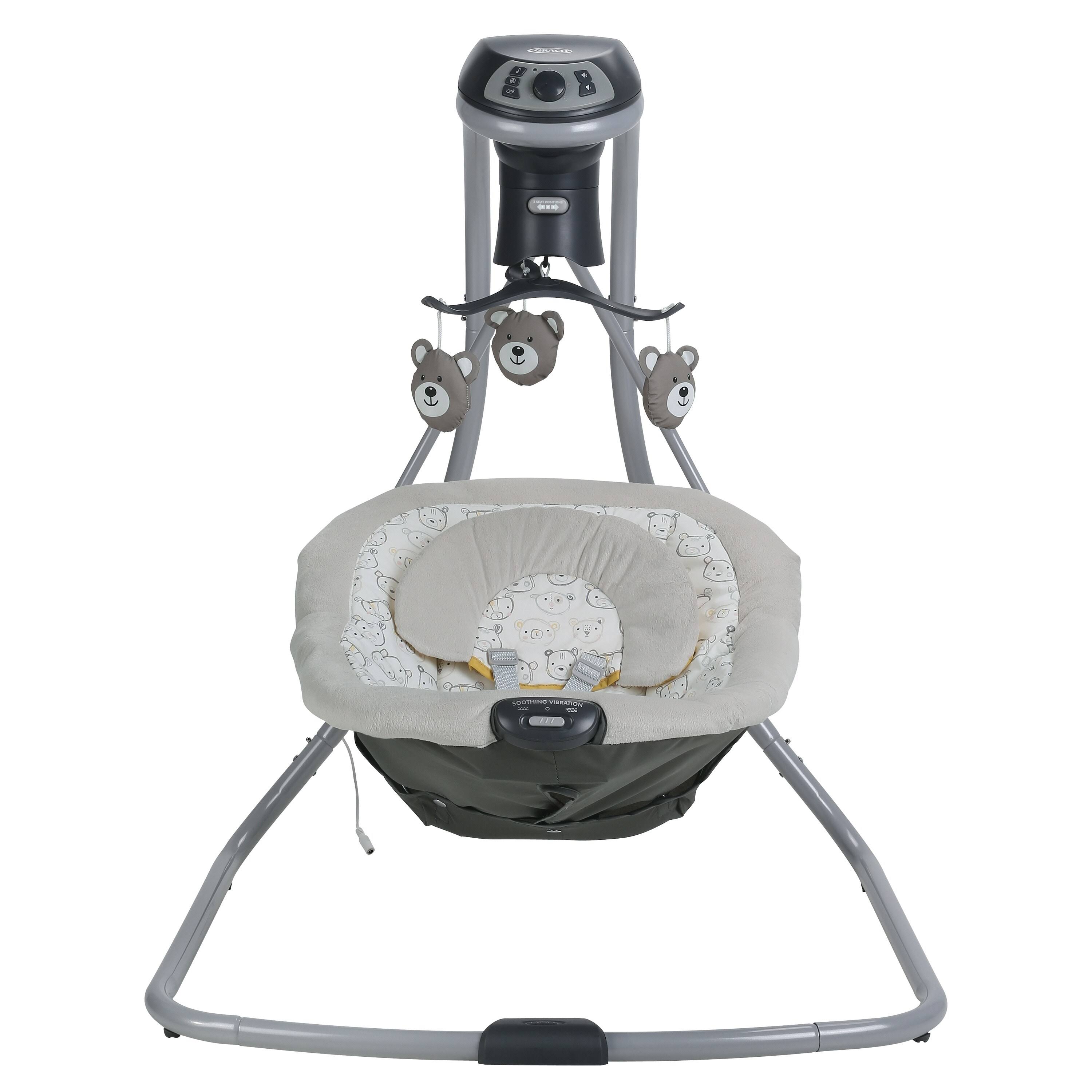 Graco - Simple Sway LX with Multi-Direction Baby Swing, Teddy