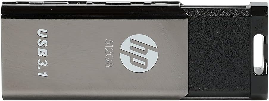 HP 512GB x770w USB 3.1 Flash Drive - 400MB/s Pack of 2