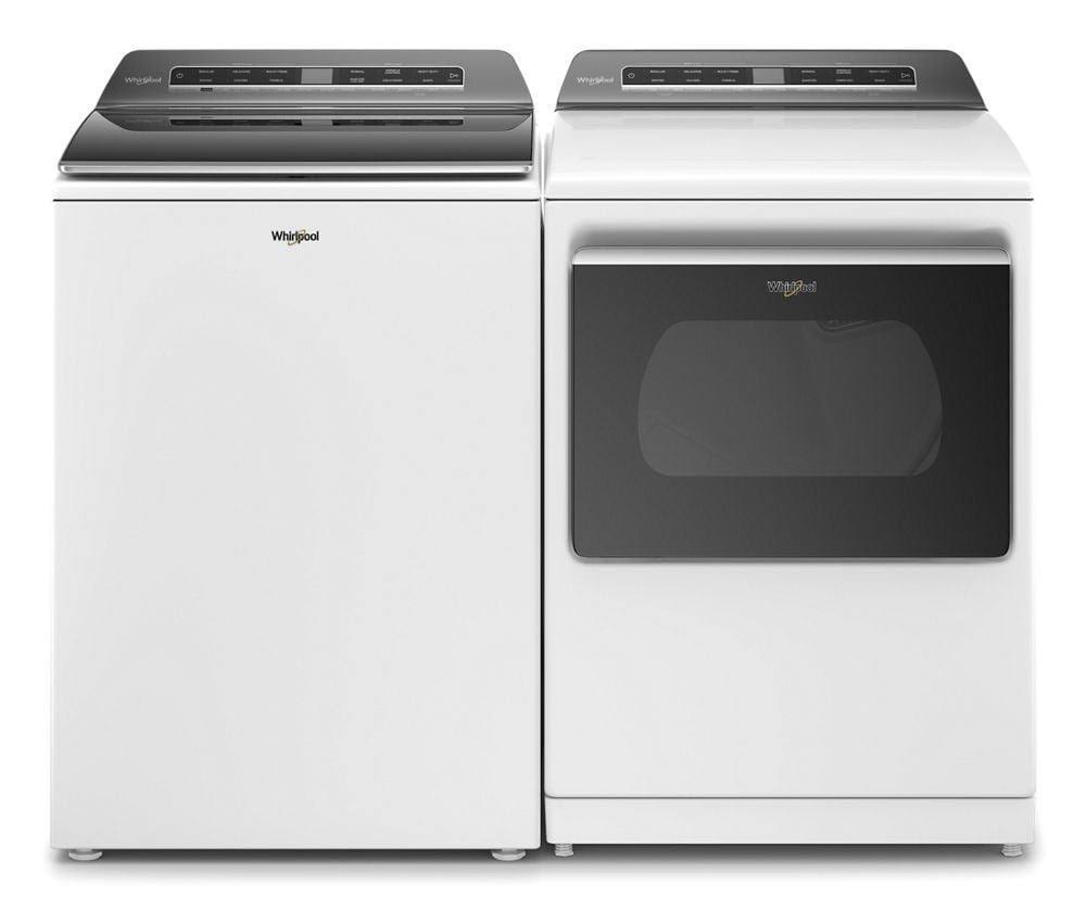 Whirlpool 7.4 Cu. ft. Smart Capable Top Load Electric Dryer - White