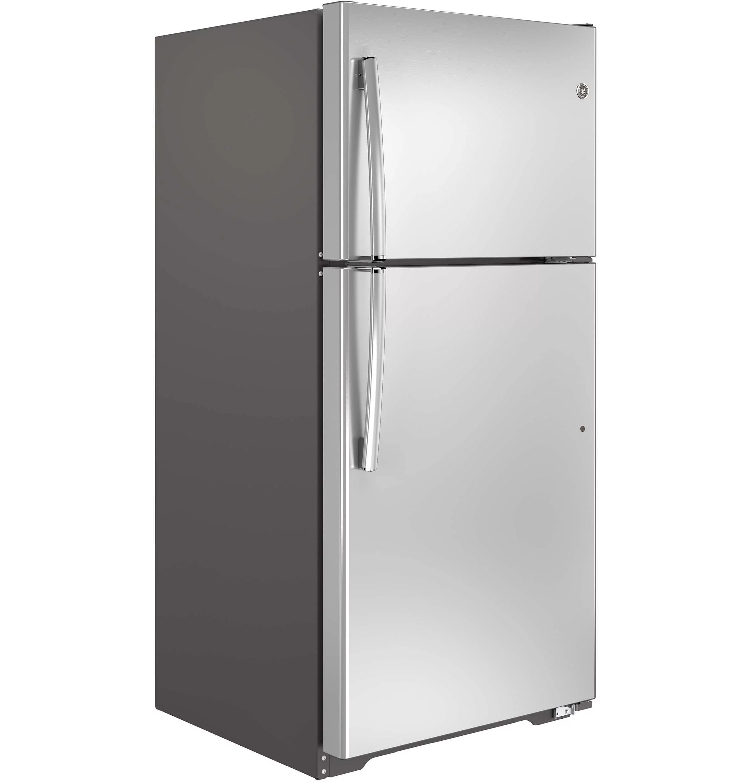 GE GIE18ISHSS 18 Cu. Ft. Stainless Top Freezer Refrigerator