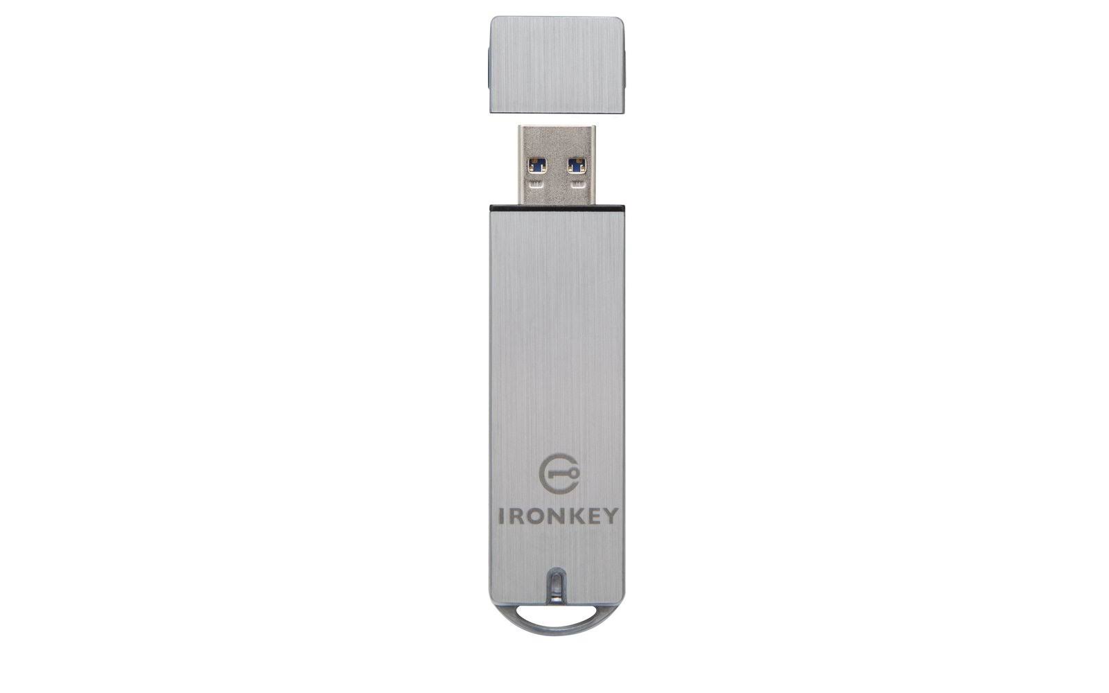 IronKey Basic S1000 128 GB Encrypted Flash Drive - USB 3.0