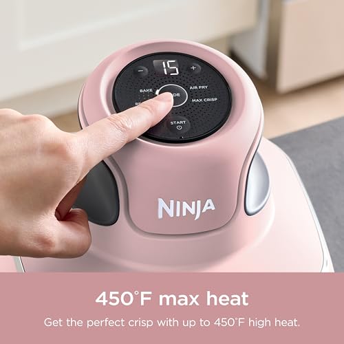 Ninja Crispi Air Fryer, Microwave, Freezer & Dishwasher Safe, Non Toxic Glass Portable Cooking System, 4 QT & 6 Cup Glass Containers with Storage Lids, Easy Meals, Air Fry, Bake, Green, FN101SG