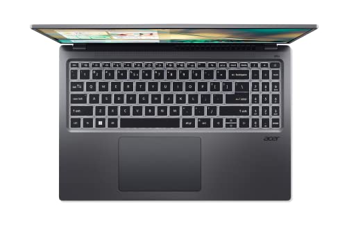 acer Aspire 3 Premium Laptop with Backlit Keyboard | AMD Ryzen 5 7530U CPU | 15.6 FHD IPS Display | 16GB RAM | 256GB PCIe SSD | Wi-Fi 6 | Type-C | Sleek & Portable | Windows 11 Pro