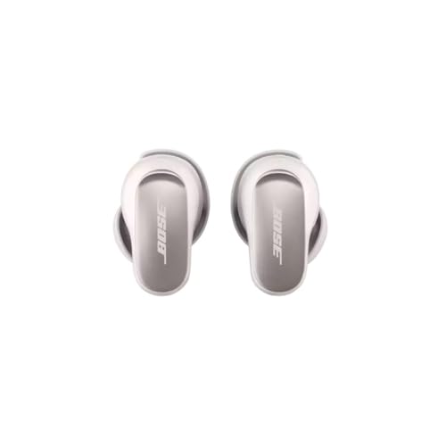 Bose QuietComfort Ultra True Wireless Bluetooth Adjustable Noise Cancelling Earbuds, Spatial Audio, Up to 6 Hours of Play Time, Black Bundle with Alternate Sizing Kit