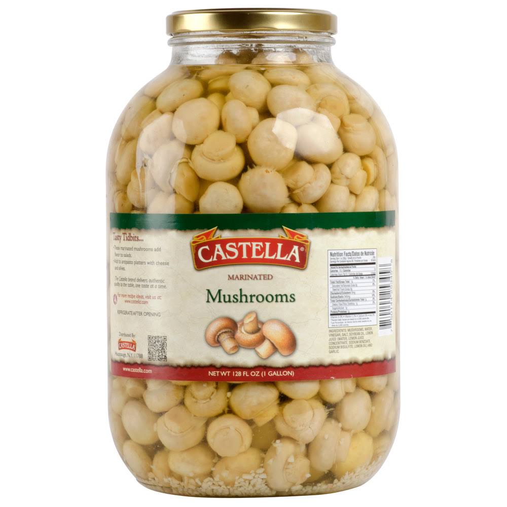 Castella Marinated Mushrooms - 1 Gal