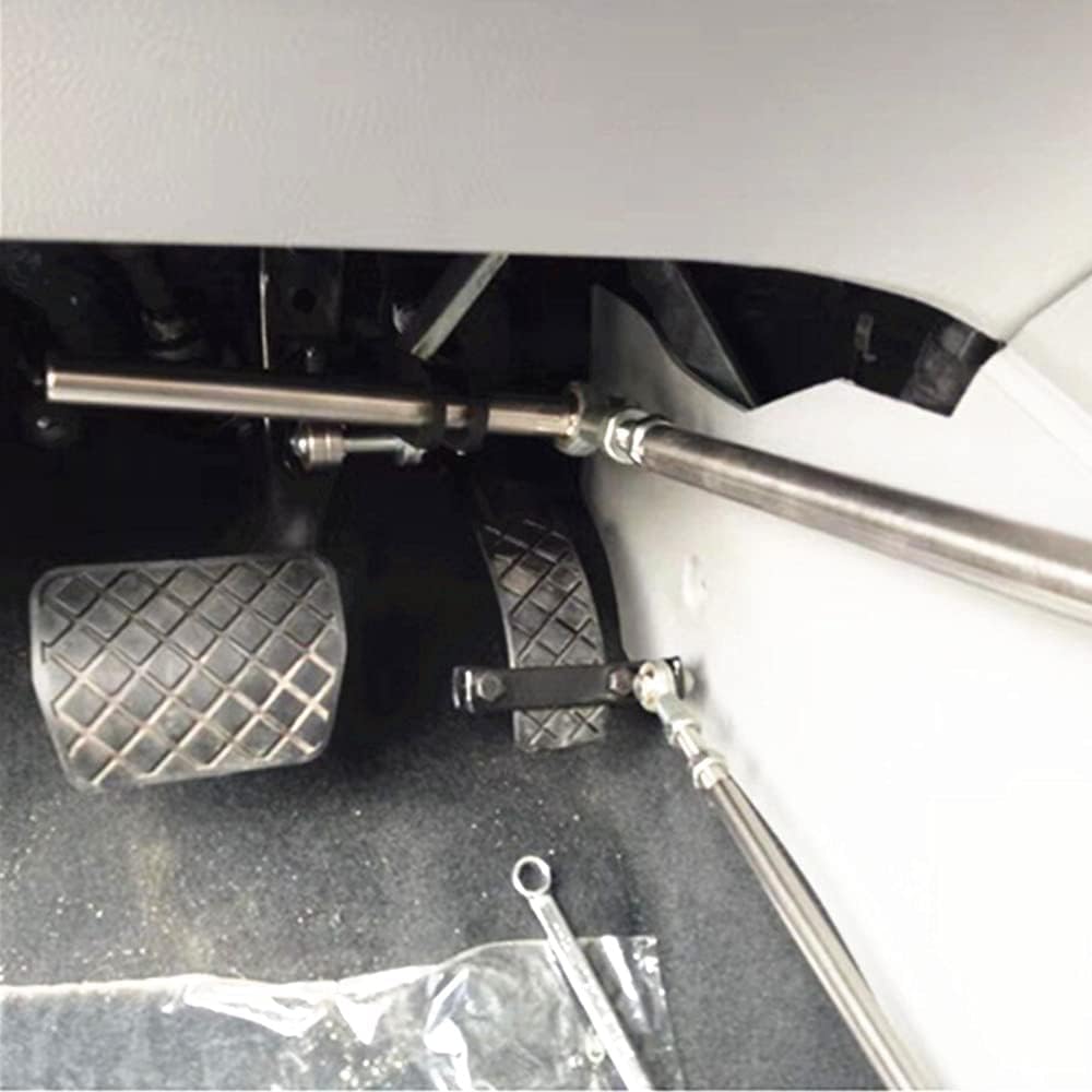 kashaipu Hand Controls Driving Car Feet Disabled Handicap Aid Equipment Handle Driver Help Gas/Brake Pedals Assist Device Kit
