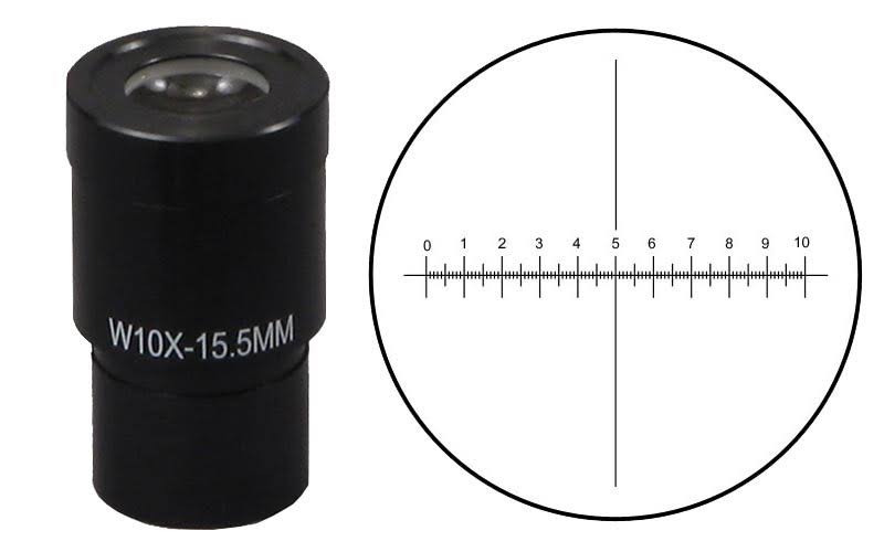 OMAX Shop Measuring Microscope 20X with Reticle Eyepiece