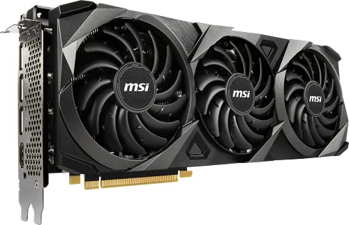 MSI Gaming GeForce RTX 3080 Ti Gaming X Trio 12G Computer Gaming Graphics Card 12GB GDRR6X 320-Bit HDMI/DP Nvlink Torx Fan 3 Ampere Architecture OC, NVIDIA GPU Video Cards for Gaming PC (Renewed)