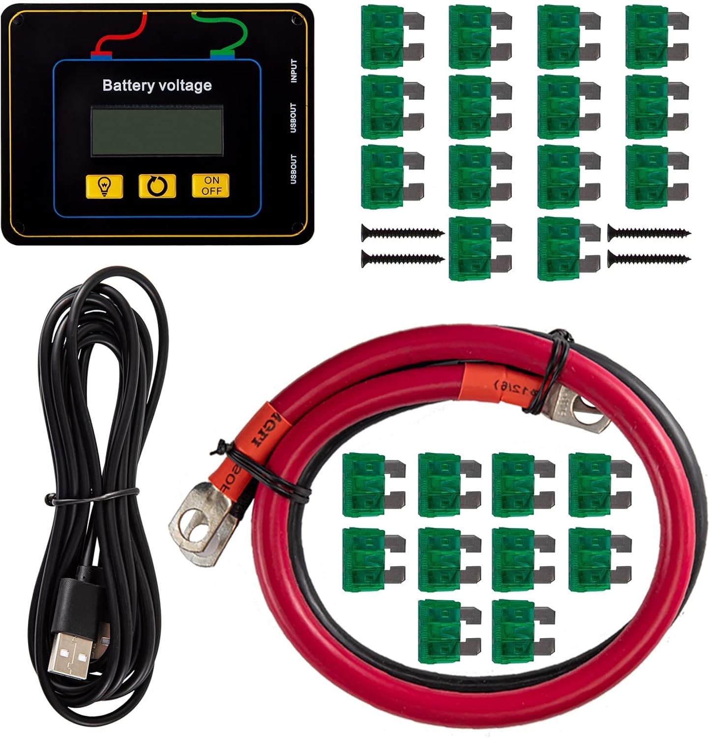 VEVOR Power Inverter, 6000W Modified Sine Wave Inverter, DC 12V to AC 120V Car Converter, with LCD Display, Remote Controller, LED Indicator, AC Outlets Inverter for Truck RV Car Boat Travel Camping