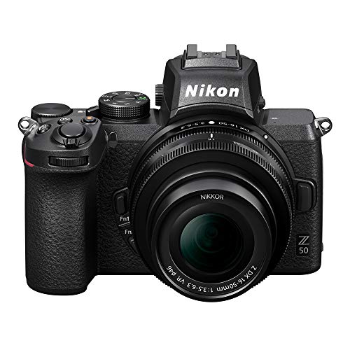 Nikon Z 50 with Wide-Angle Zoom Lens | Compact mirrorless stills/video camera with 16-50mm lens | Nikon USA Model
