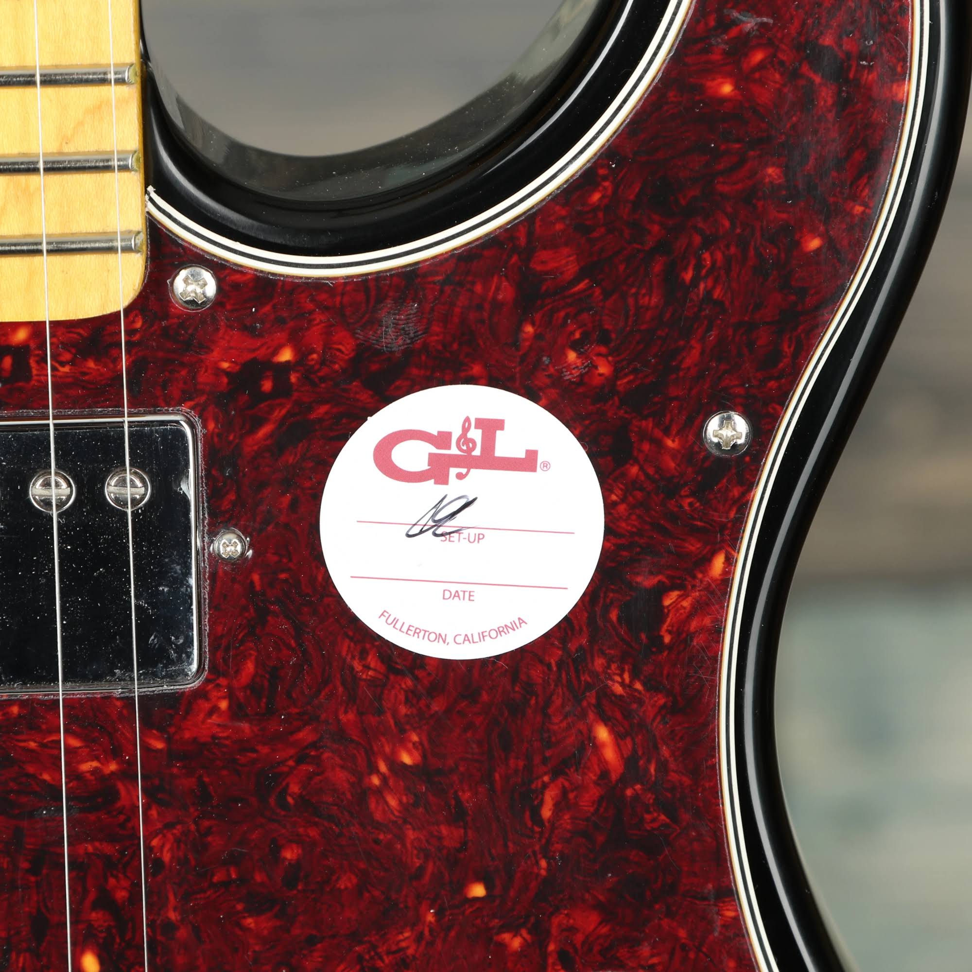Gu0026L Tribute ASAT Classic Bluesboy Semi-Hollow - 3-Tone Sunburst