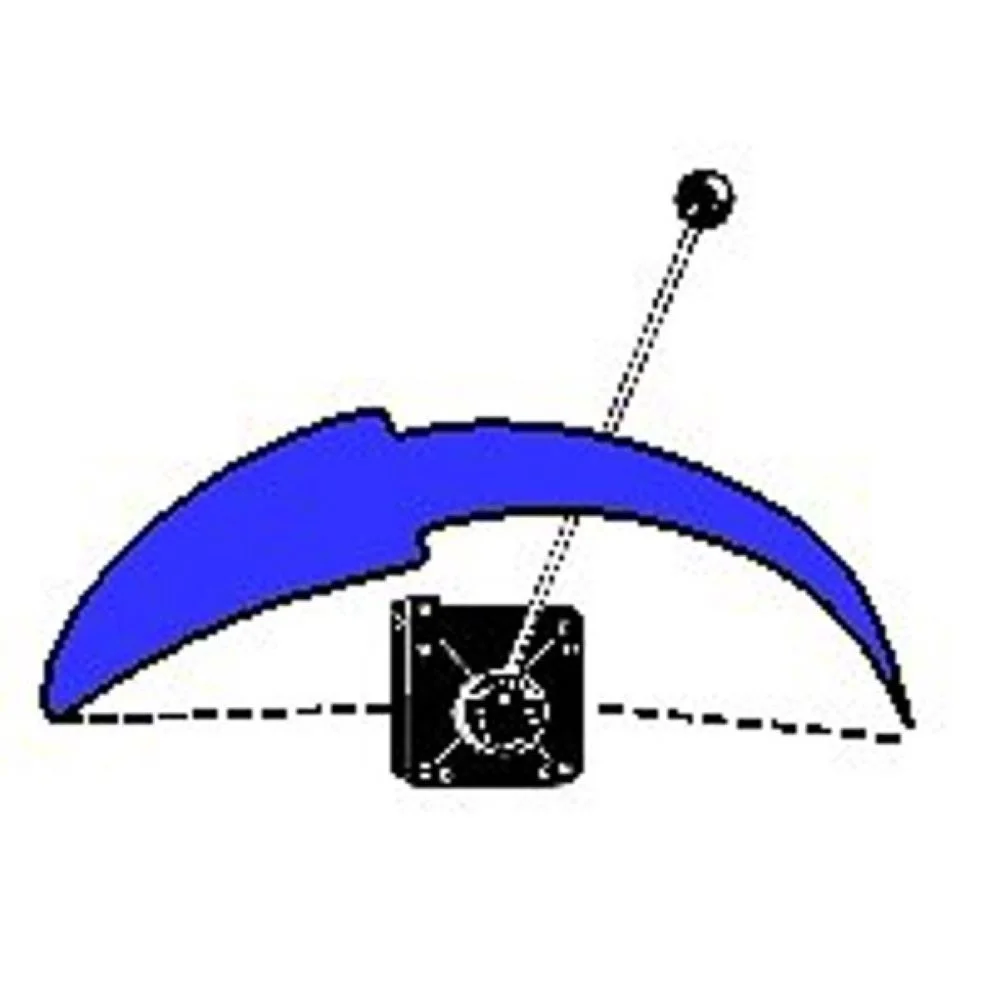 Ezy-Glide Boat Steering System for Ezy-Stik II 840 (9')