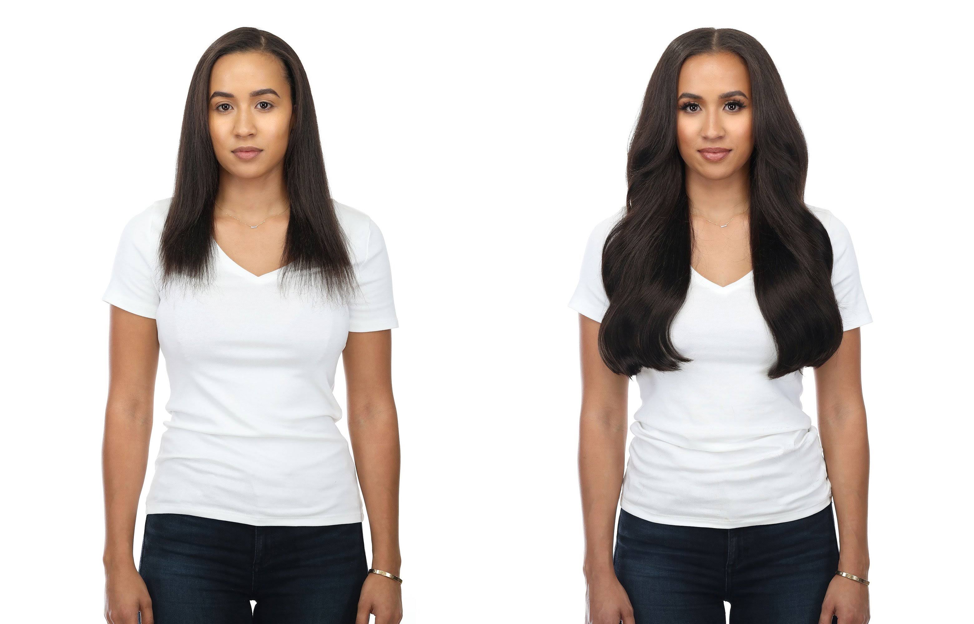 BELLAMI Khaleesi 280g 20x22 Off Black (1B) Hair Extensions