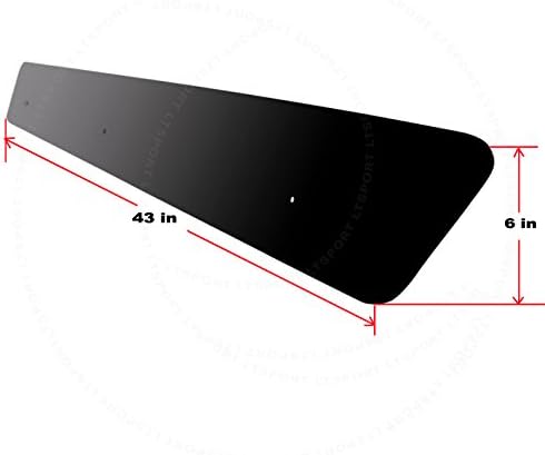 LT Sport Wind Fairing Cross Bars Mount Roof Top Rack Carrier Air Deflector Noise Reducer