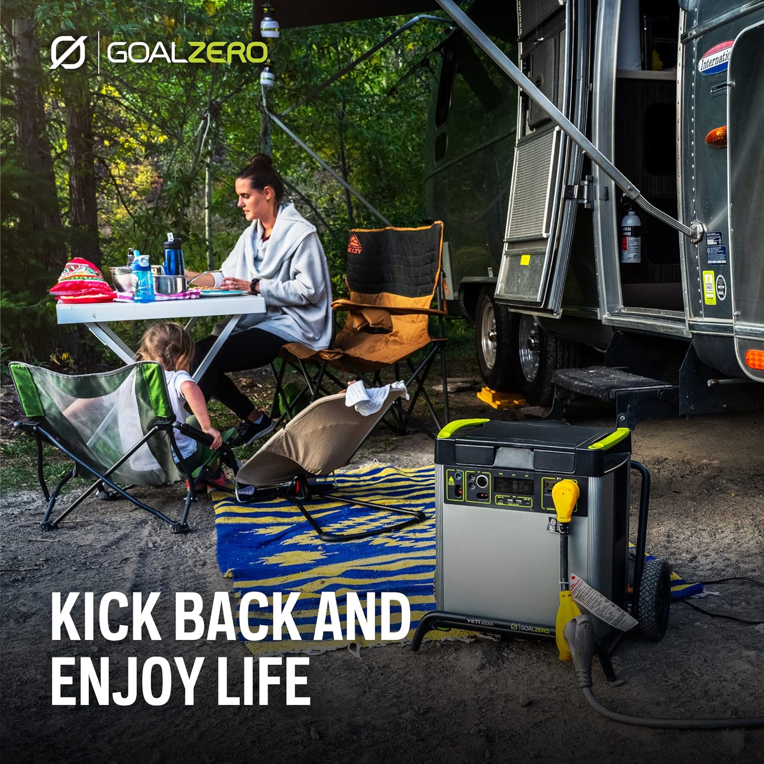 Goal Zero Yeti 6000X Portable Power Station, 6,071-Watt-Hours Portable Lithium-Battery Generator with 2,000-Watt AC Inverter, Solar Generator for Indoor and Outdoor Use