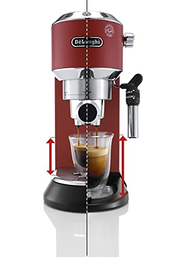De'Longhi EC685M Dedica Deluxe Automatic Espresso Machine,35 oz, 1, Metallic