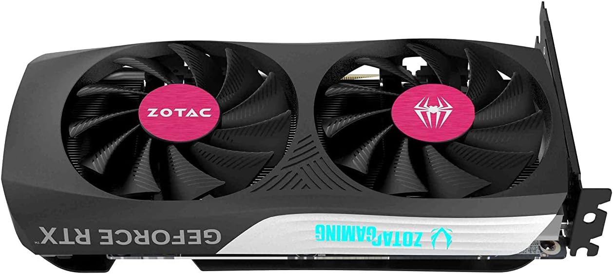 ZOTAC Gaming GeForce RTX 4060 Ti 8GB Twin Edge OC Spider-Man: Across The Spider-Verse Inspired Graphics Card Bundle, ZT-D40610H-10SMP
