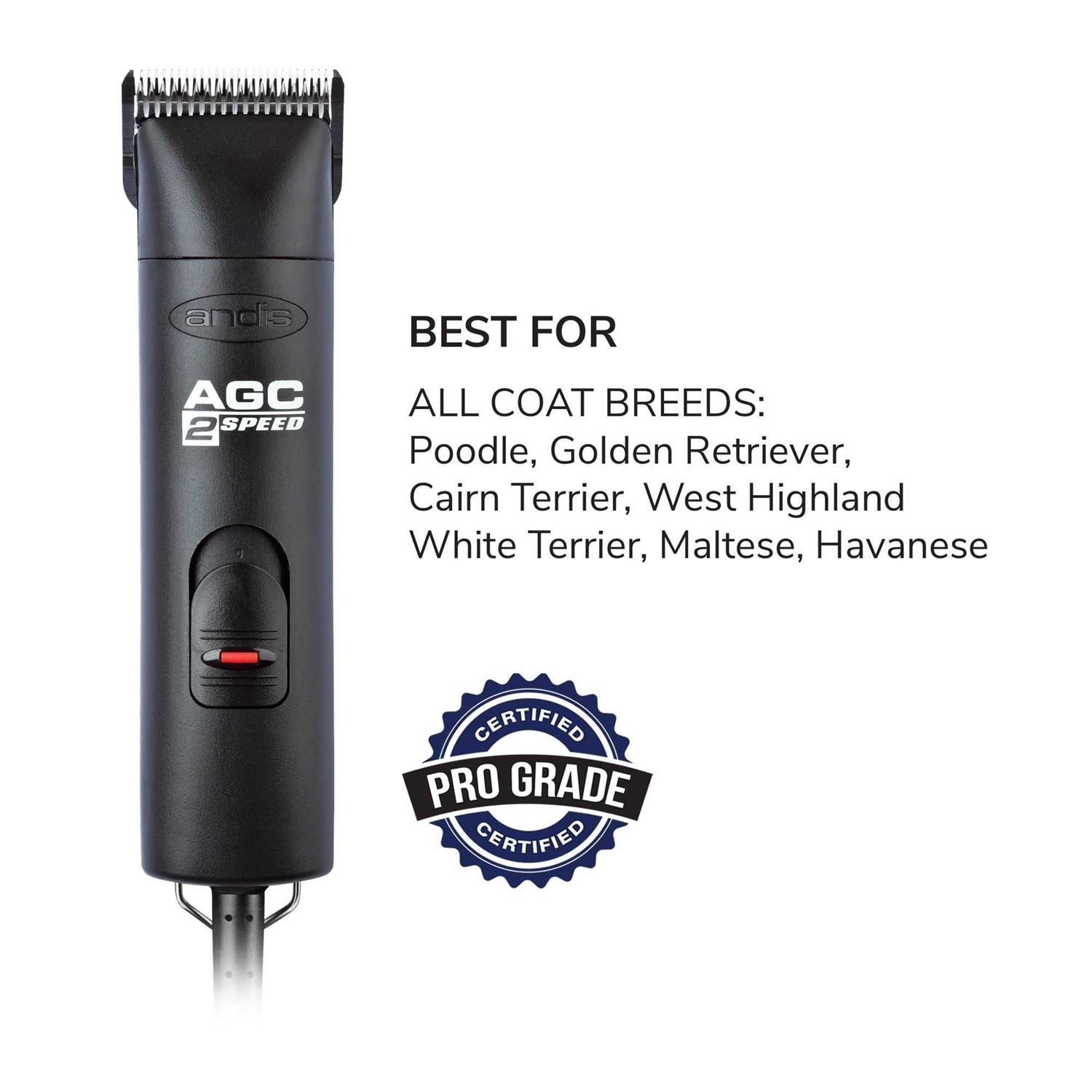 Andis ProClip Agc2 2-Speed Detachable Blade Clipper - Pet Supplies online store