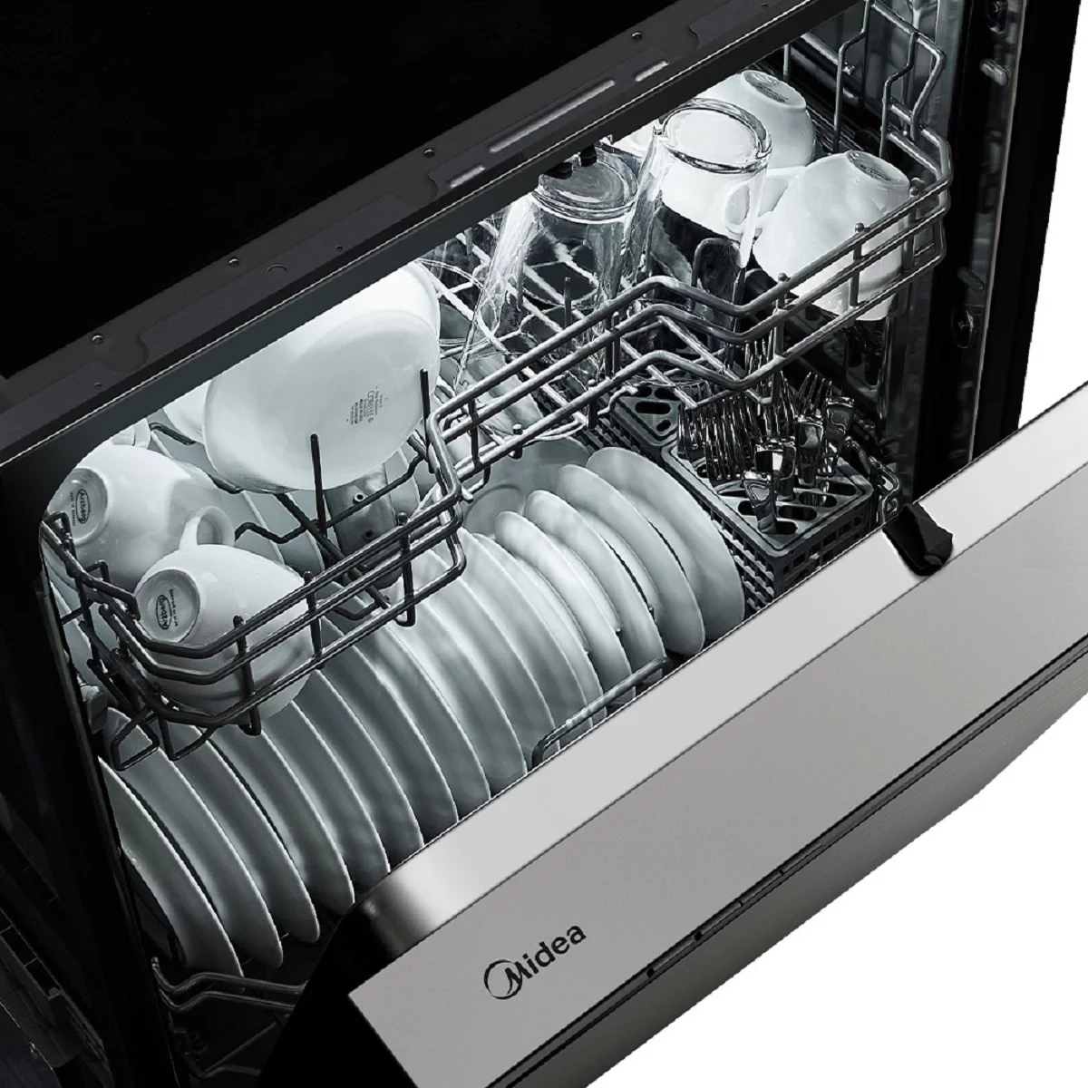 Midea 52 dBA 24" Built-In Dishwasher with Extended Dry