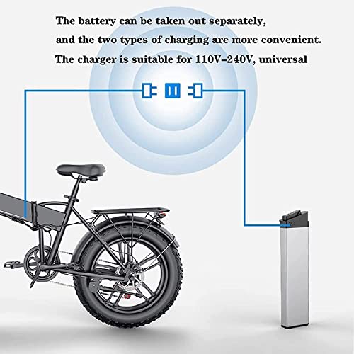 Ebike Battery 36V 8Ah 10Ah 12.5Ah 15Ah Folding Built-In Electric Bike Lithium Battery for 200W-700W Motor Electric Bicycle Battery with Charger, Folding Bike Mountain Bike Battery 36V 8Ah,410mm