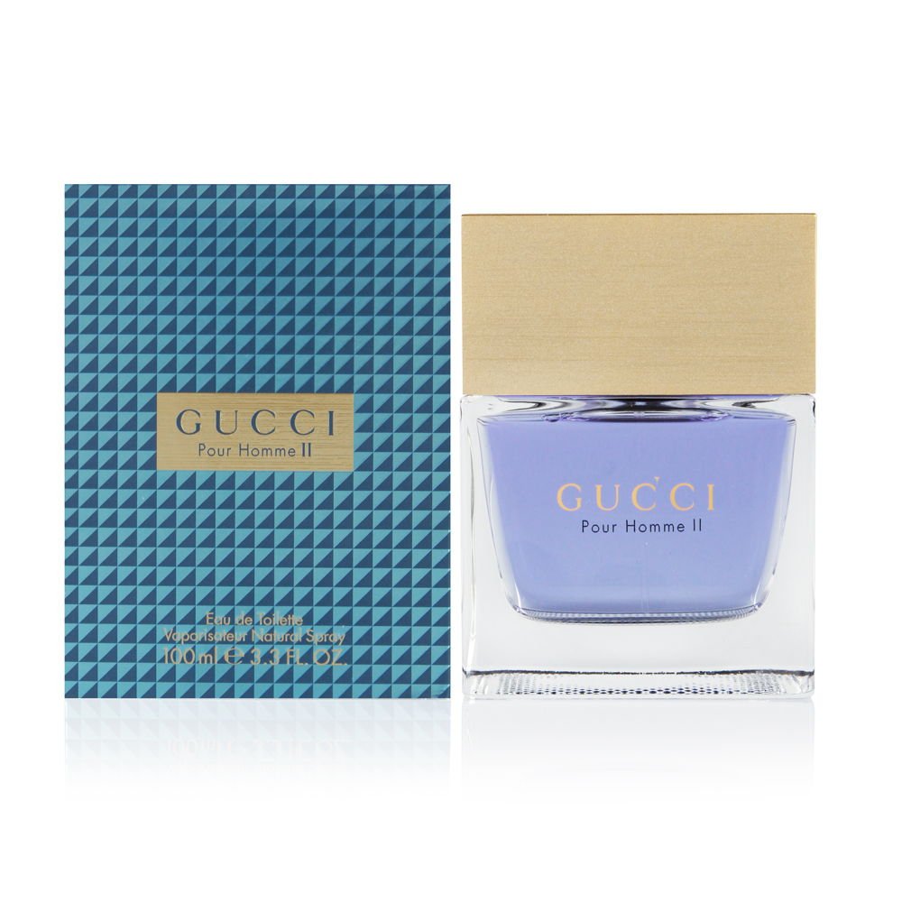 Gucci Pour Homme Ii By Gucci For Men. Eau De Toilette Spray 3.3 Oz.