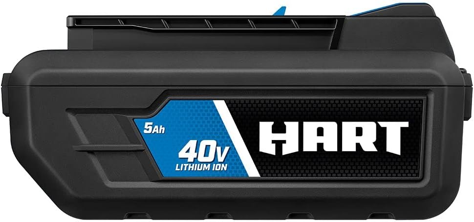 HART 40-Volt 5.0Ah Battery Accessory, Lithium-Ion, On-Board Fuel Gauge (HLBP031A)