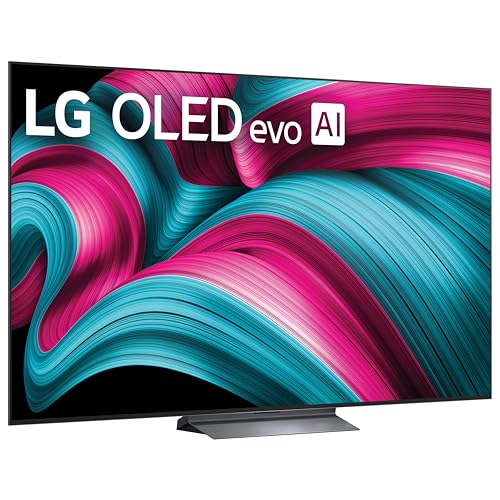 LG 65-Inch Class OLED evo AI 4K C5 Series Smart TV w/Dolby Atmos, Dolby Vision, HDR10, AI Super Upscaling 4K, Filmmaker Mode, Wow Orchestra, Alexa Built-in (OLED65C5PUA, 2025)