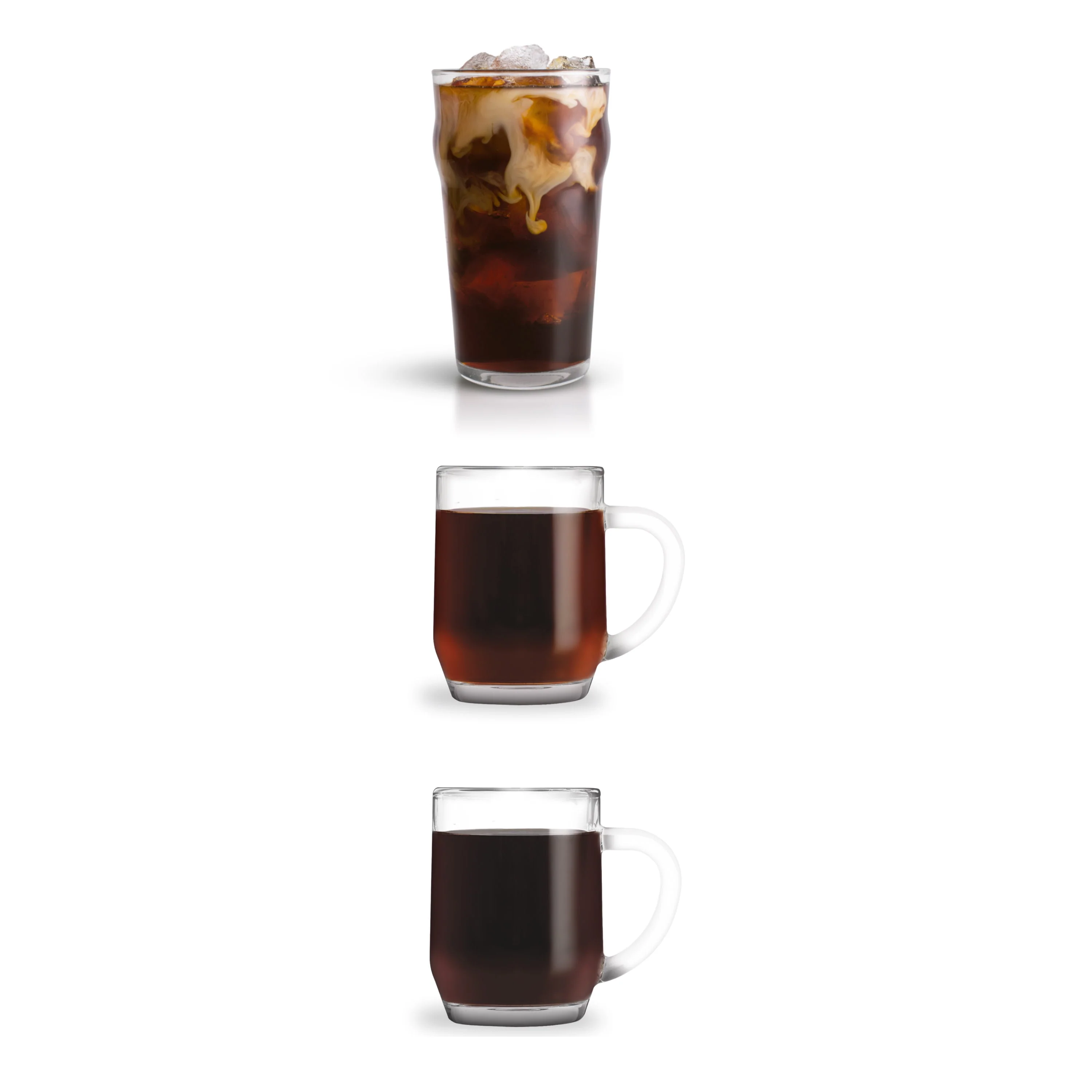 Ninja® CM300 Hot & Iced Coffee Maker, Single Serve Coffee Maker, Drip Coffee, Stainless, Glass Carafe