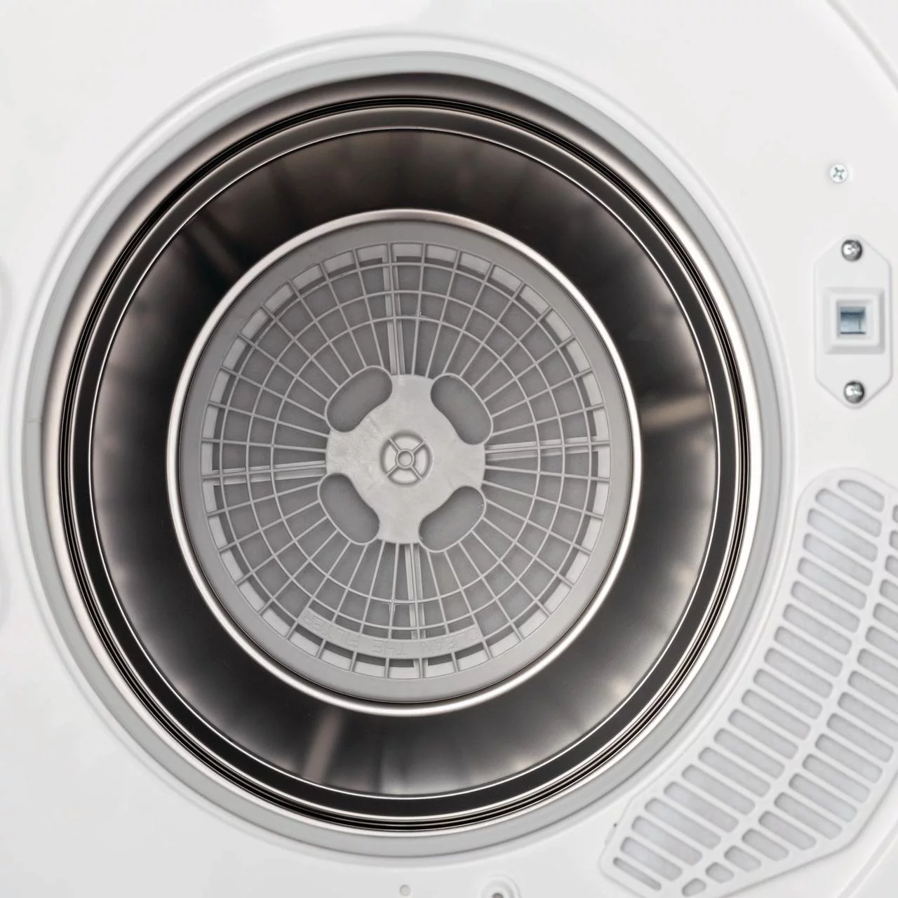 Magic Chef 3.5 Cu. ft. White Compact Electric Dryer, 23.6 in L, 27.5 in H, 21.5 in D, 49.5 lbs.