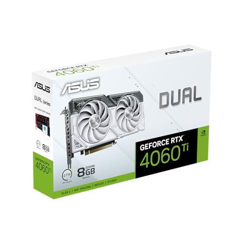 ASUS ProArt GeForce RTX™ 4060 Ti 16GB OC Edition GDDR6 Graphics Card (PCIe 4.0, 16GB GDDR6, DLSS 3, HDMI 2.1a, DisplayPort 1.4a)