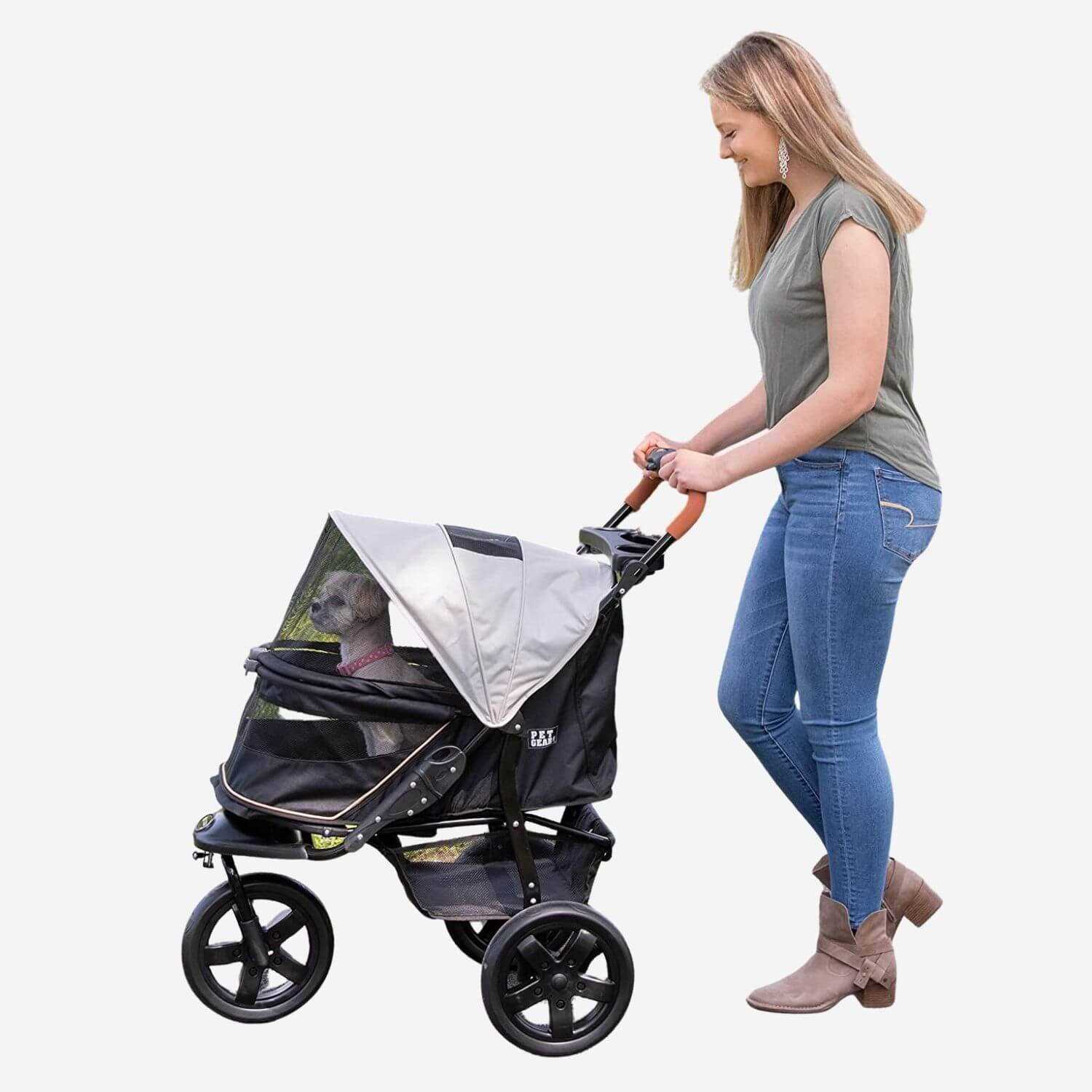 Pet Gear AT3 No-Zip Pet Stroller - Pet Supplies online store