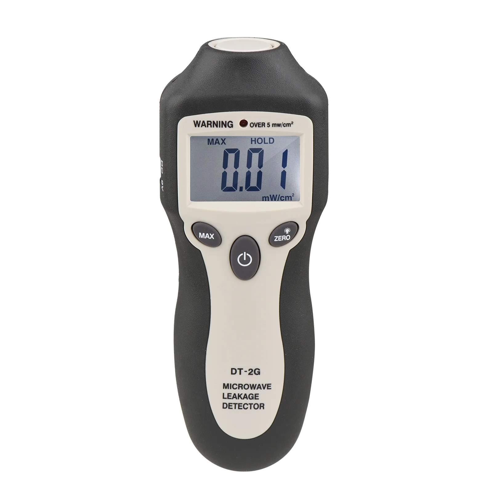 DT-2G Handheld Microwave Leakage Detector High Digital LCD Display EMF Meter Electromagnetic Radiation Tester with Auto Alarm No Need Recalibration