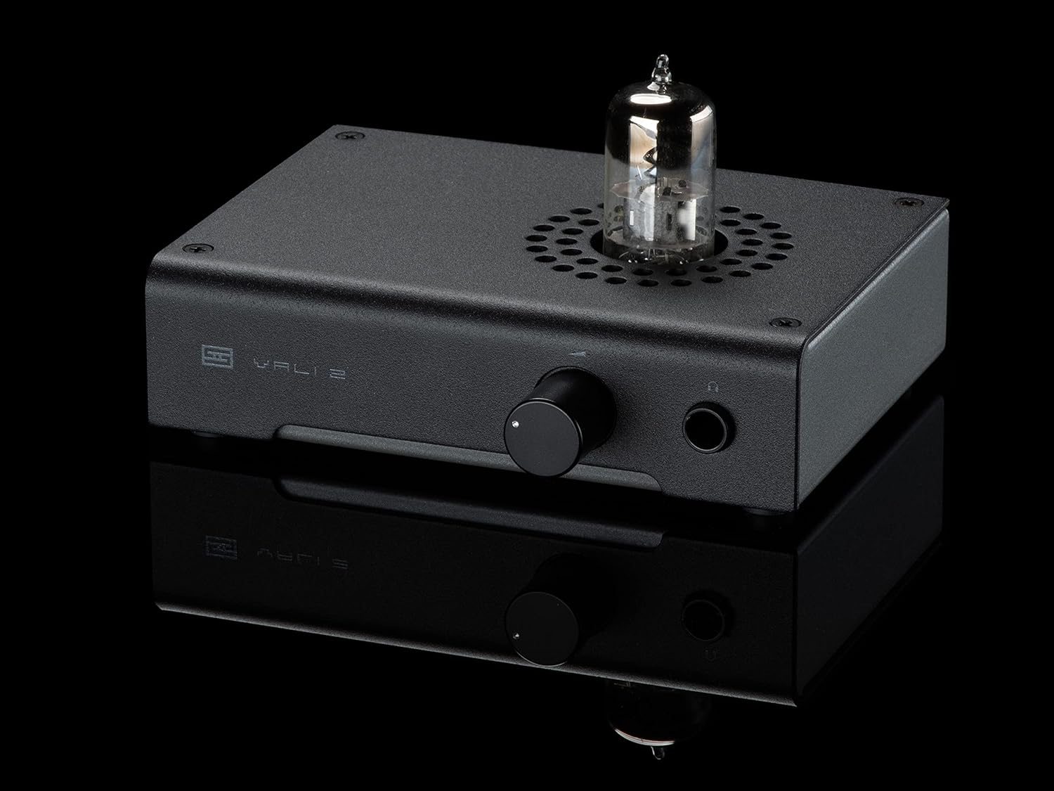 Schiit Vali 2+ Tube Hybrid Headphone Amp and Preamp (Black)