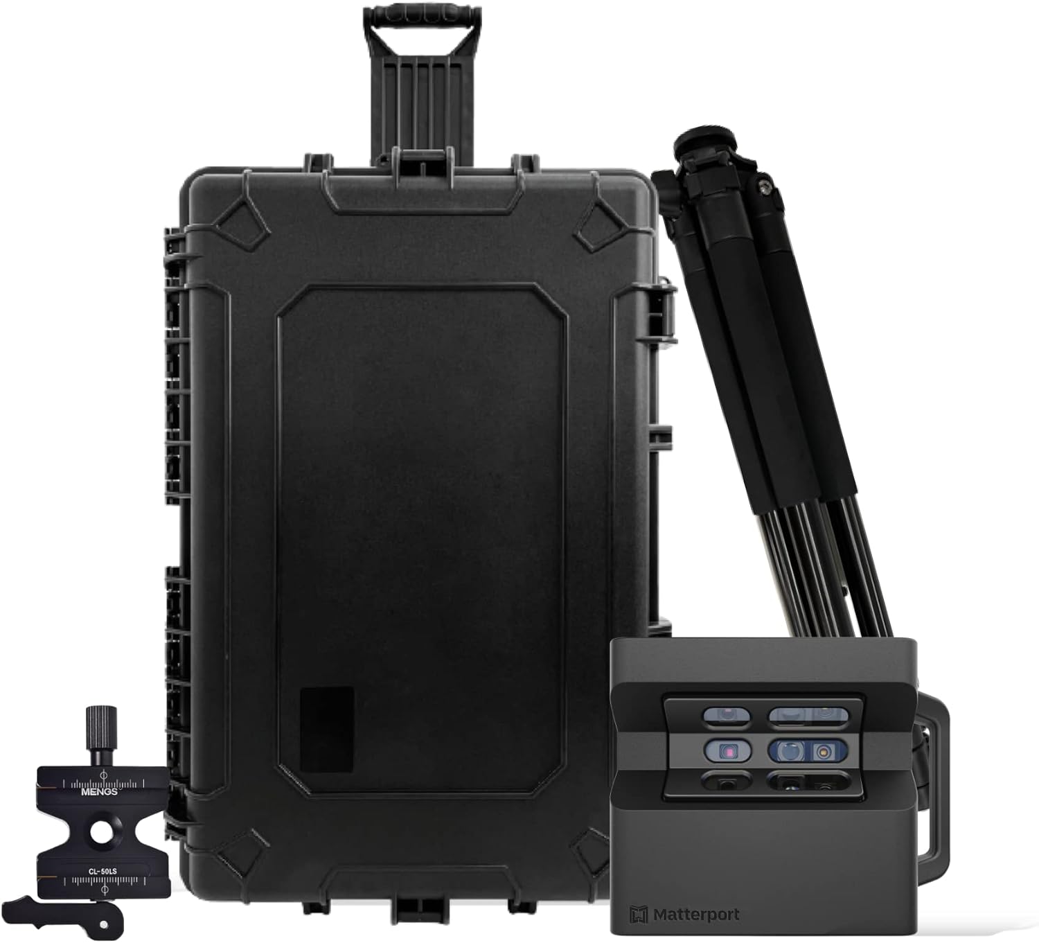 Matterport Pro2 Travel Bundle - Includes Pro2 3D Camera, Tripod, Clamp, and 20” Portable Hard Carrying Case