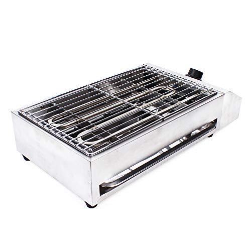 Indoor Barbecue Grill Electric Smokeless Indoor Grill, Commercial Indoor Grills Electric Smokeless Barbecue Grill