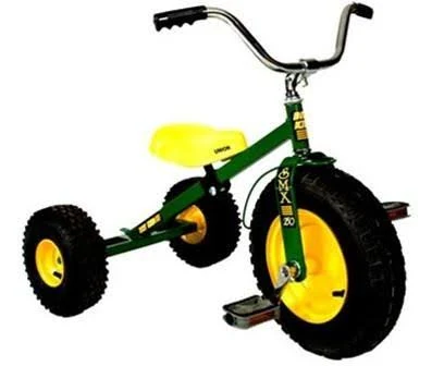Dirt King Children&s Kids Off Road Tricycle Trike, Ages 3-6, DK-250 Green / Customer Assembles