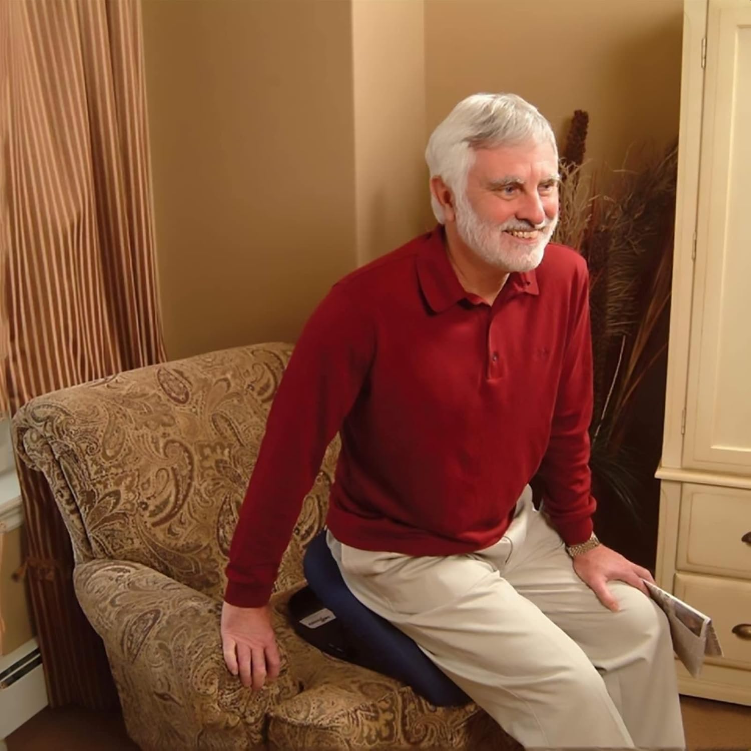 Assist Cushion Uplift Seat Assist Cushion, Multi-Function Portable Lift Seat Suitable for The Elderly Self-Powered Auxiliary Cushion for The Disabled