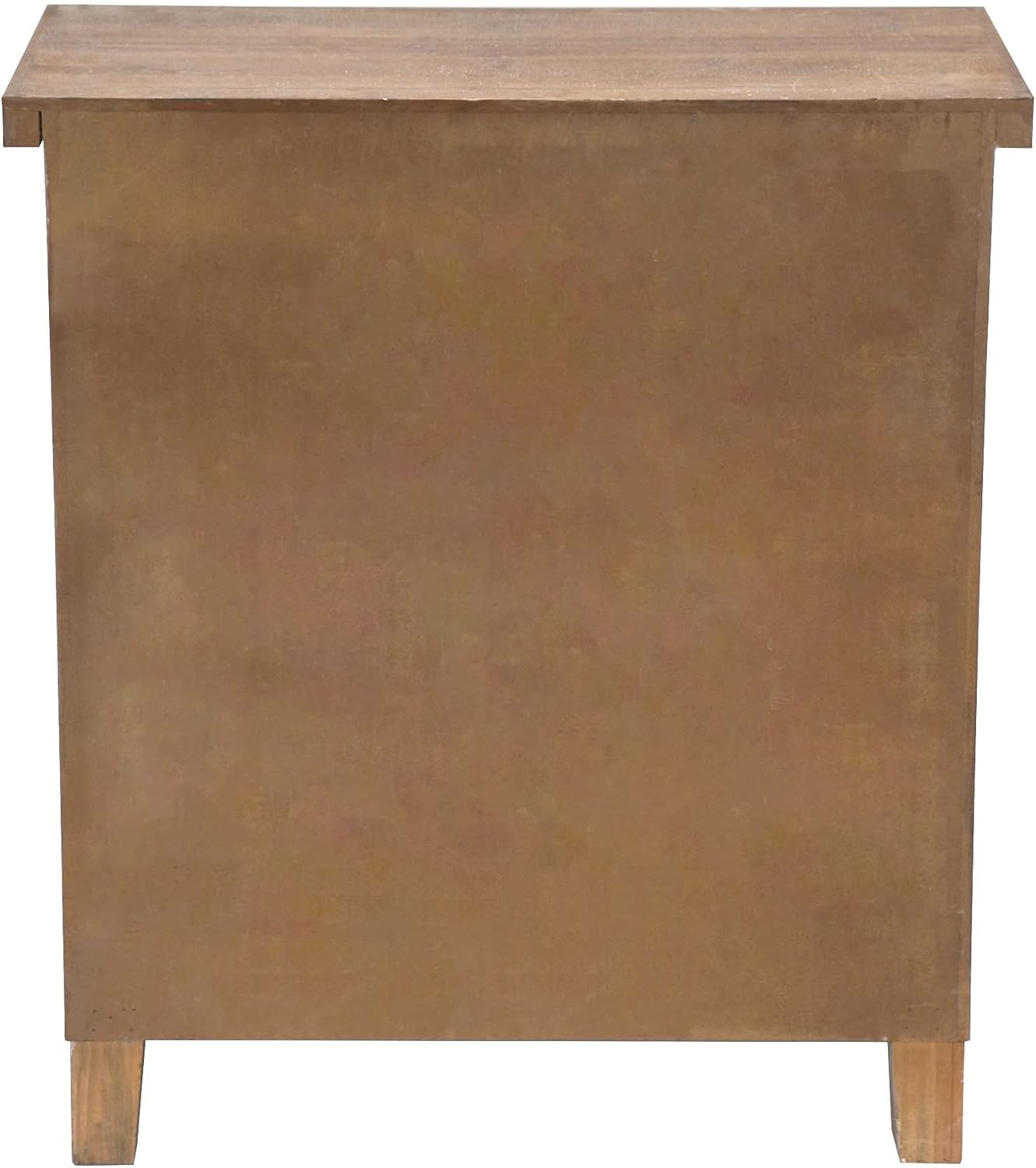 Rustic Wood Storage Cabinet, Entryway Cabinet with Carved Doors, Solid Wood Sideboard Accent Cabinet for Living Room, Bedroom, Kitchen, Bathroom