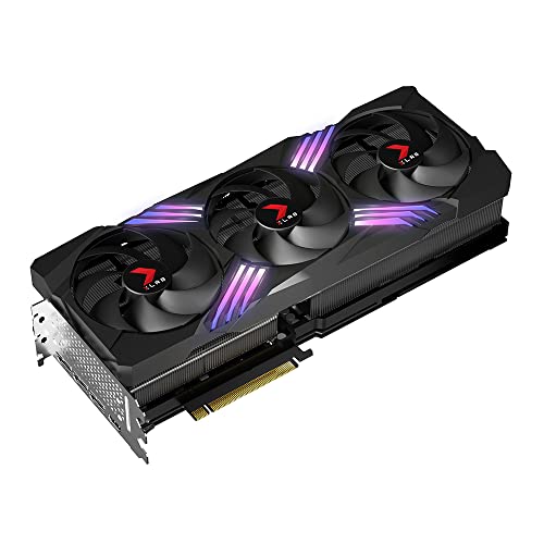 PNY GeForce RTX™ 4090 24GB VERTO™ Triple Fan Graphics Card DLSS 3 (384-bit PCIe 4.0, GDDR6X, Supports 4k, Anti-Sag bracket, HDMI/DisplayPort)