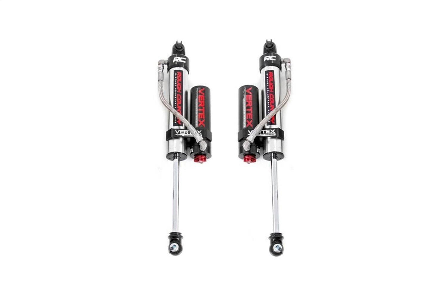 Rough Country Adjustable Vertex Reservoir Shocks | Jeep JK Wrangler | Rear 699006