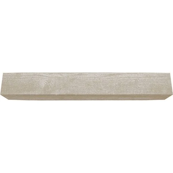 Ekena Millwork BMRS3C0120X040X120WH 3-Sided (U-beam) Rough Sawn Faux Wood Beam, Whitewash, 12x22W x 4x22H x 10&L