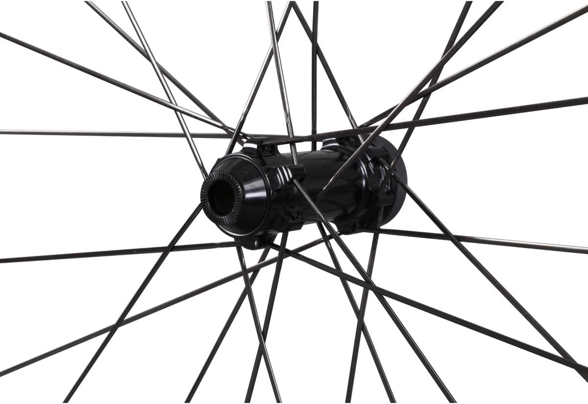 ICAN Carbon Road Bike Disc Wheelset BD40 50 55 mm Clincher Tubeless Ready 25mm Center Lock Thru Axle 12×100/12×142mm