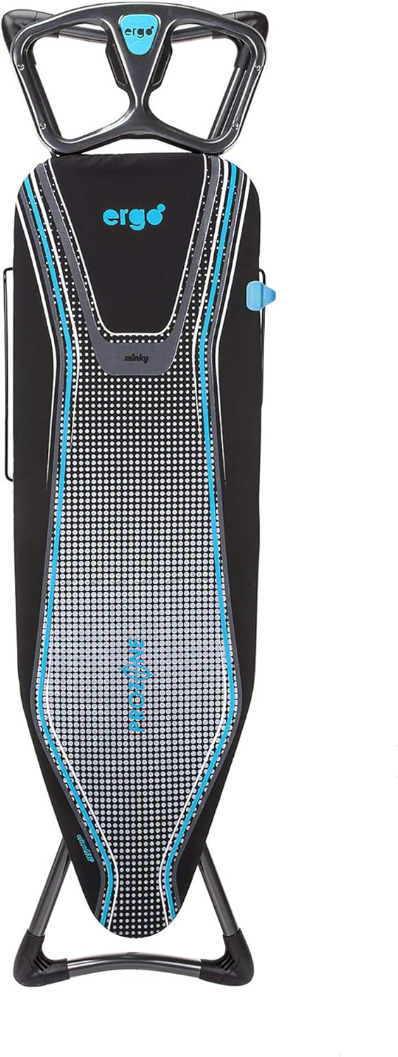 Minky Homecare Ergo Plus Ironing Board, 48" x 15", Black Multi