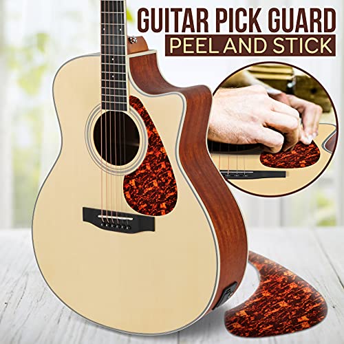 Pyle Premium Acoustic-Electric Guitar Kit, 4/4 Full Size Dreadnought Cutaway with 4-Band EQ, Premium Accessory Set, 41" Spruce Mahogany