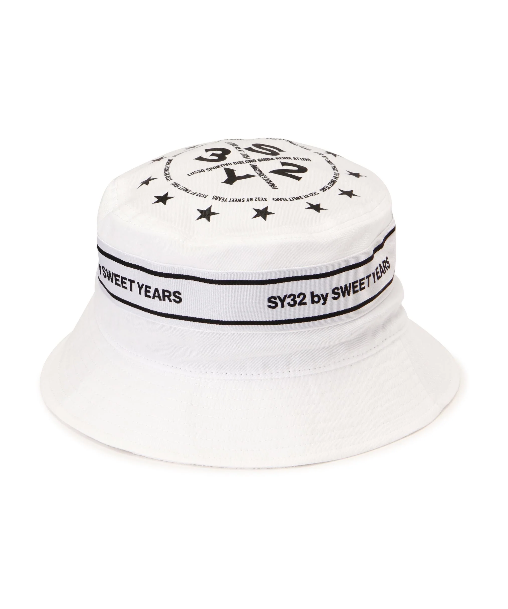 SY32 by SWEET YEARS / TAPE DESIGN BUCKET HAT