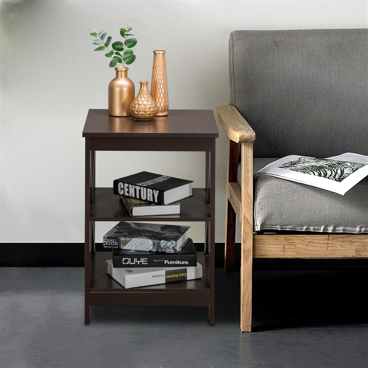 Sofa Side Table, Small Tea Table, Living Room Mobile Small Table, Corner Table, Bedside Table, Small Square Table
